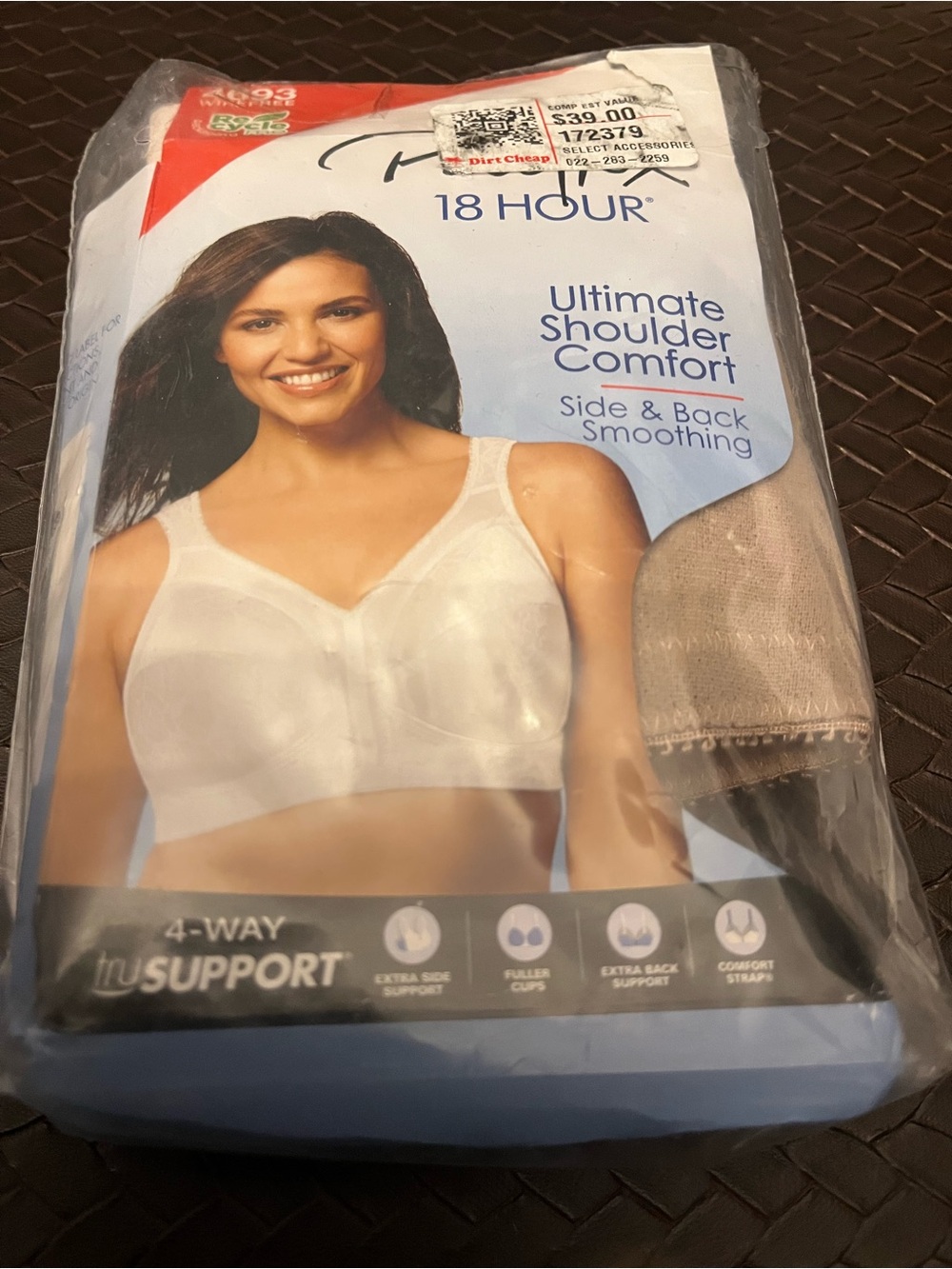 Playtex 18 Hour Comfort Bra Beige. 44C New